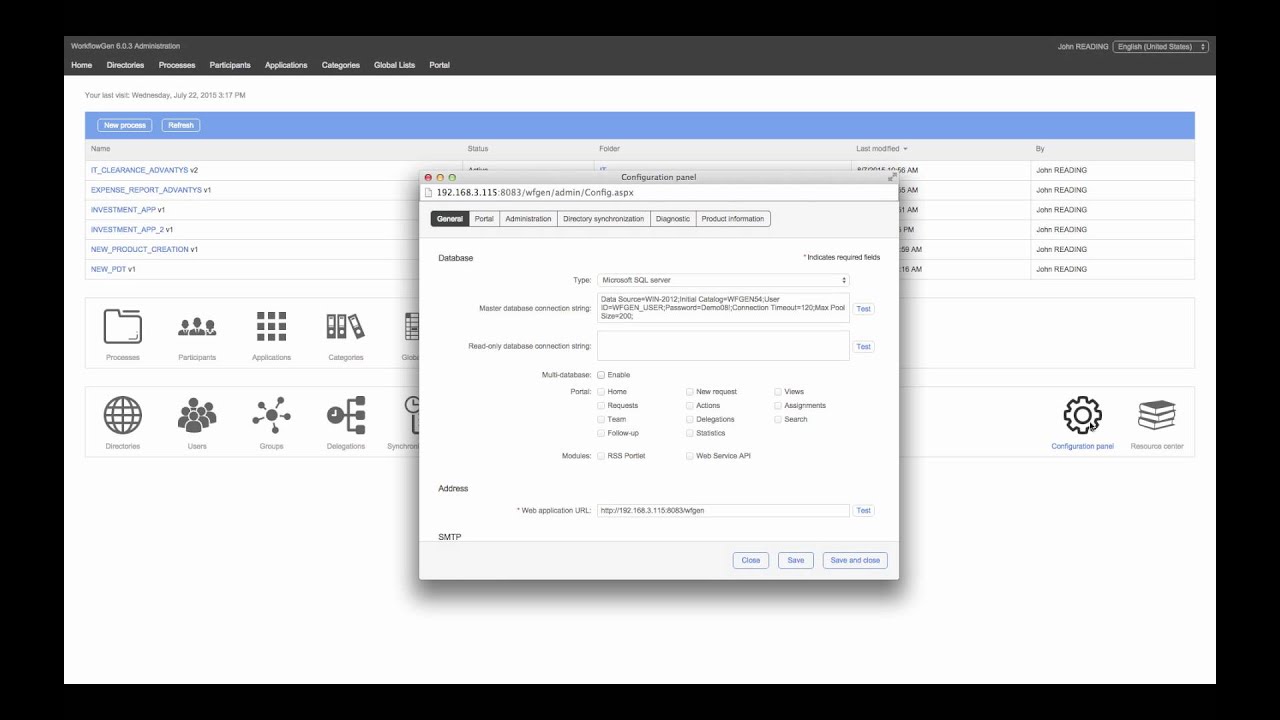 BPM Software - Manage Common Process Data with WorkflowGen - YouTube