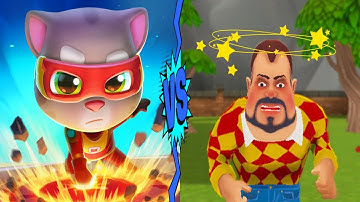 Dark Riddle 4.1.3 vs Talking Tom Hero Dash ( Ballerina )