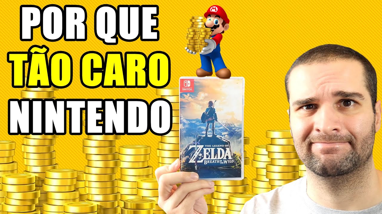 Entenda porque os jogos de Switch são mais caros