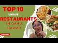 10 unique  and fun restaurants to try in oahu hawaii hawaiifood