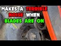 Husqvarna Riding Mower Makes Awful Sound When Blades Are Engaged