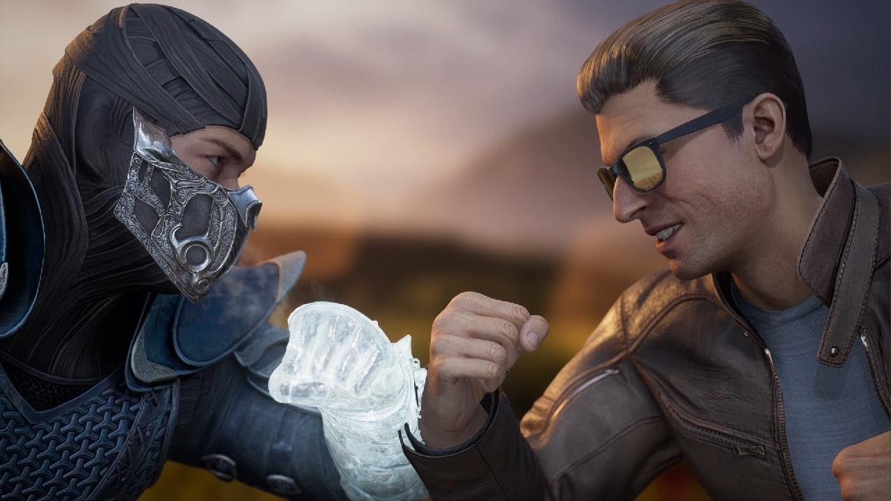 Mortal Kombat 1 - MK2 Movie Sub-Zero Vs Johnny