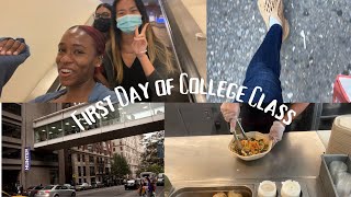 FIRST DAY OF COLLEGE DAY AT CUNY HUNTER COLLEGE | Senior Year, In Person Classes, SweetGreen | Ami