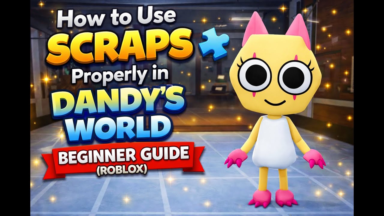 How to Use SCRAPS Properly in Dandy’s World 🧩 | Beginner Guide (Roblox ...