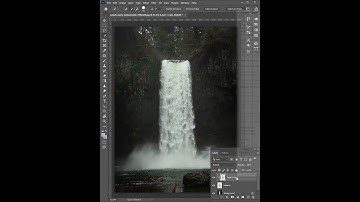 How to do Animation in Photoshop 2022 l 3D Fantasy Waterfall Photo Manipulation Photoshop Tutorial