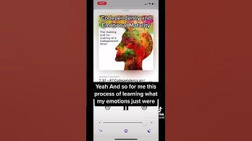 Do you struggle with your emotions? #codependency #podcast #codependencyrecovery #emotions