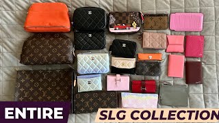 MY ENTIRE SLG COLLECTION | HERMES | CHANEL | LV | DIOR | MULBERRY