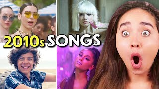 Gen Z Guesses The 2010's Songs From The Prop?! | React