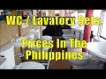 WC / Lavatory Sets, Prices In The Philippines.
