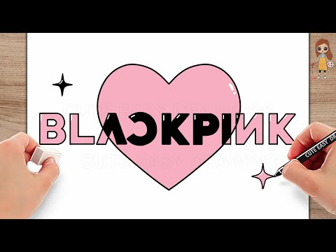 How to Draw BlackPink Logo