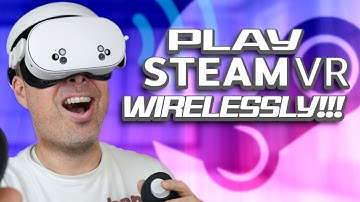 How to Play Steam VR Games WIRELESSLY on Quest 2, Quest 3 & Quest 3s | SteamLink Setup & Tutorial