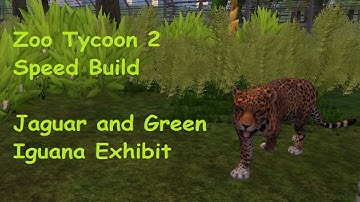 Zoo Tycoon 2: Speed Build - Jaguar and Green Iguana Exhibit