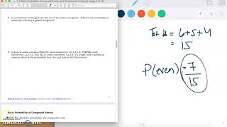 MATH1160   Unit 6 Topics 1 and 2   Part 1