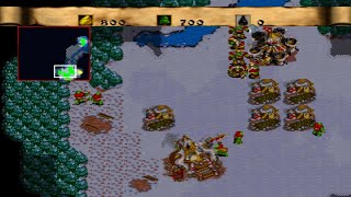 Warcraft II: The Dark Saga | Short Gameplay | PS1 | HD