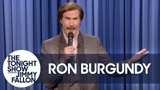 Ron Burgundy Targets Shawn Mendes in His StandUp Debut