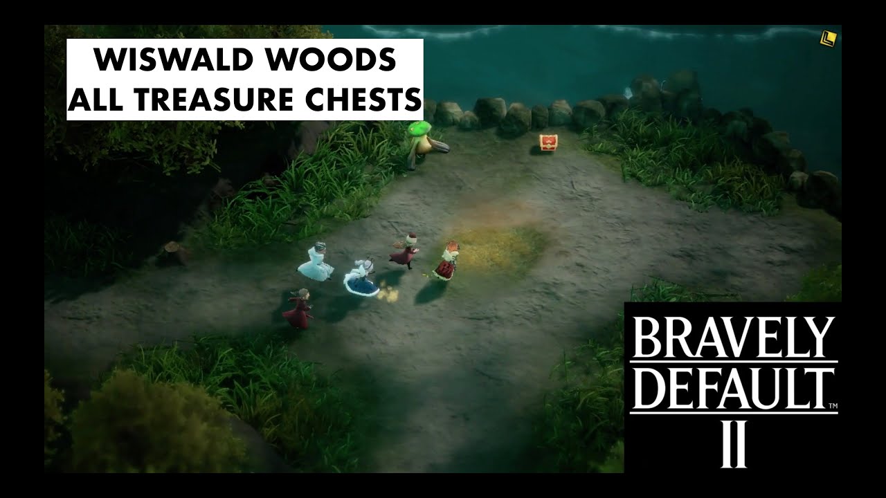 Bravely Default 2 Wiswald Woods All Treasure Chests YouTube