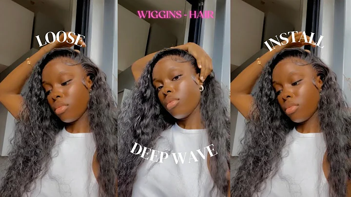 THE SOFTEST LOOSE DEEP WAVE WIG EVER!! + PLUCKING ...
