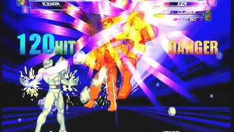 MvC2: Iceman 120 hit Arctic Attack (vs 2 chars) by Romneto