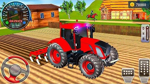 Modern Tractor Farming Driving Simulator 3D - New Tractor Games - Android  Gameplay part 2😈