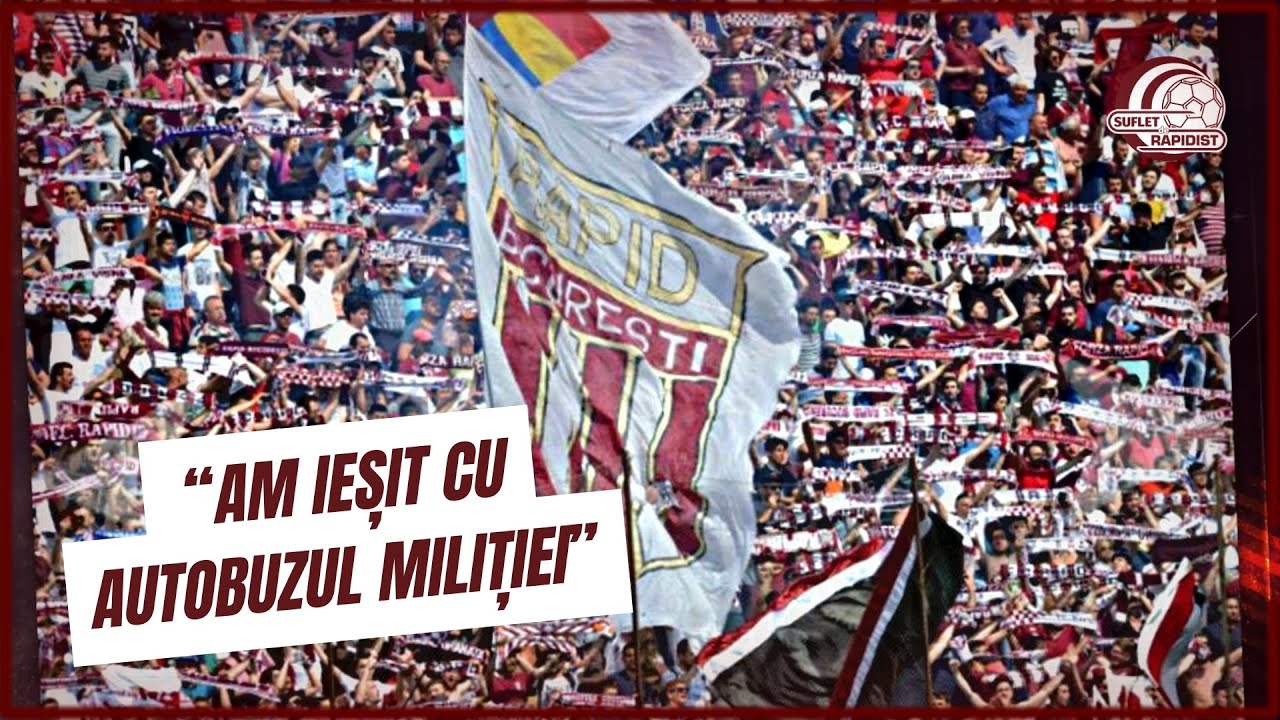 ERAU FUGARITI jucatorii Rapidului de fani pe sine?! | “NEA BAZILE, VEZI CĂ VIN”