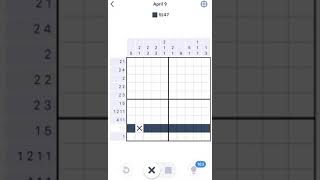 Nonogram April 9 2020