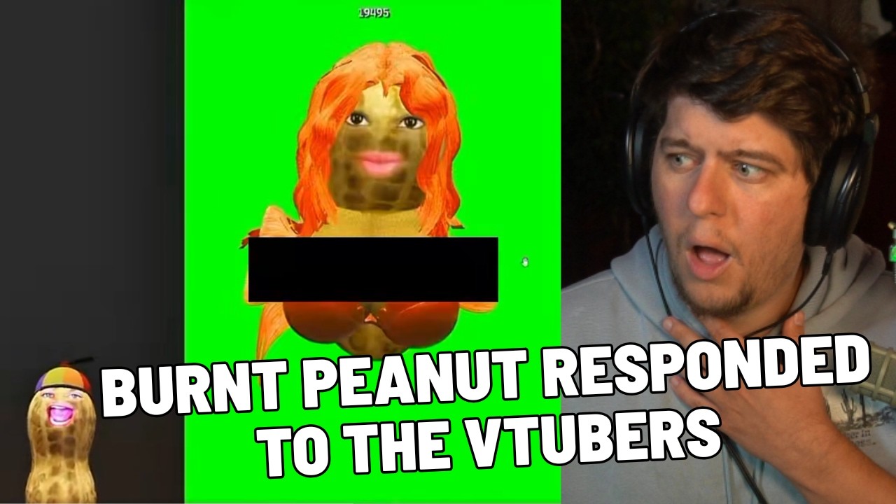 The Burnt Peanut just responded to all the VTubers calling him out.... | Streamer Awards 2026 Drama