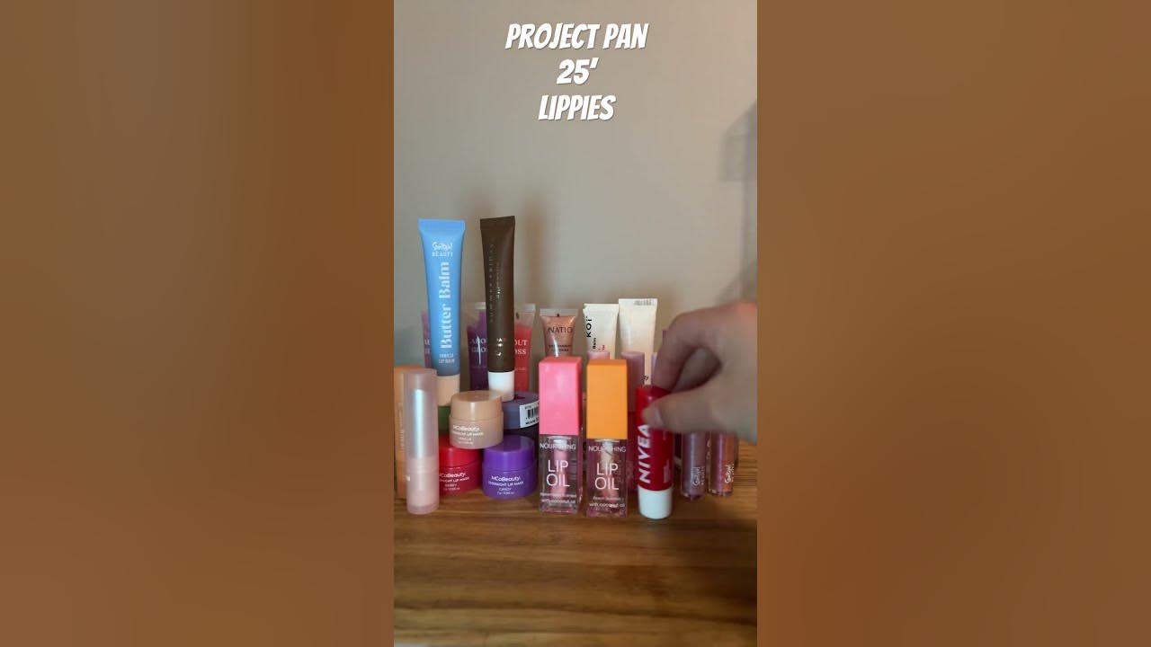 Project Pan 2025 Lippies preppy fypシ゚ skincare preppyasthetic 