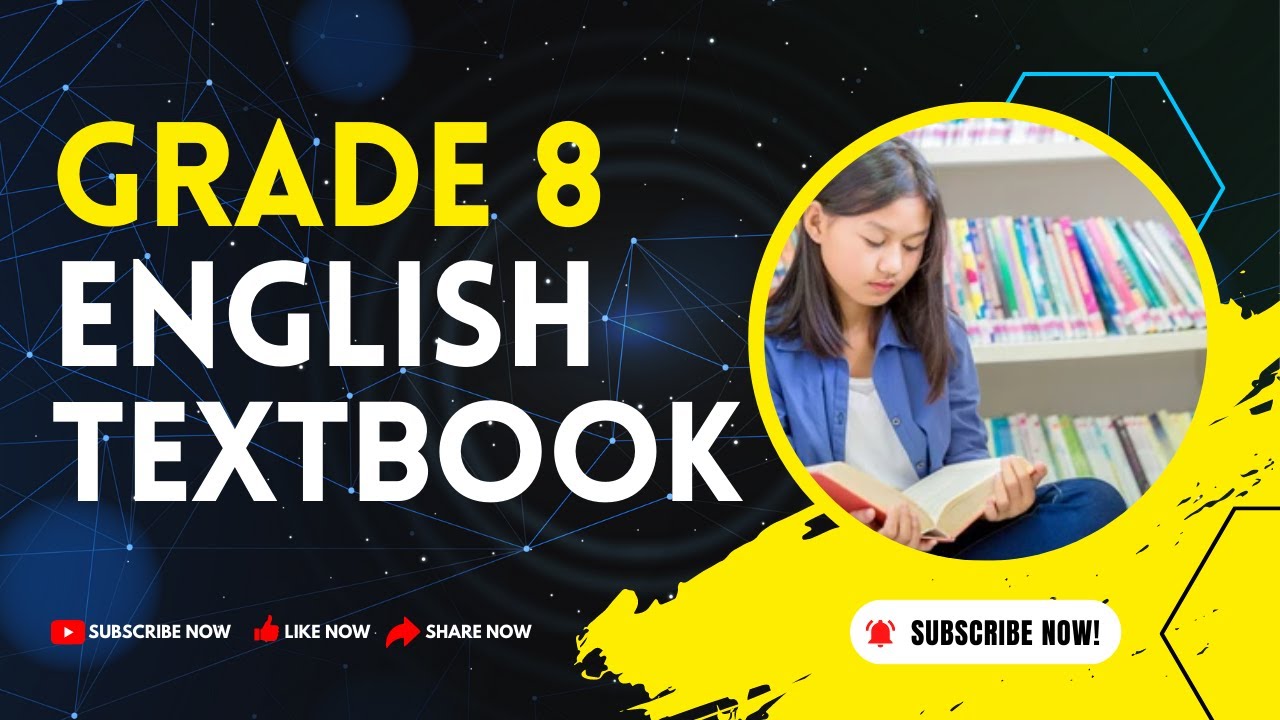 Grade 8 New English Textbook BY CDC 2080 - YouTube