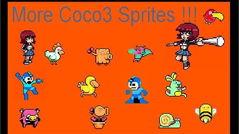 More Sprites for the Coco3 ! #septandy