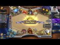 Hearthstone trump playing top ranked dragon warrior