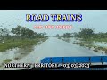Tennant Creek to Wauchope / Road Trains and Wet Wheels - Northern Territory