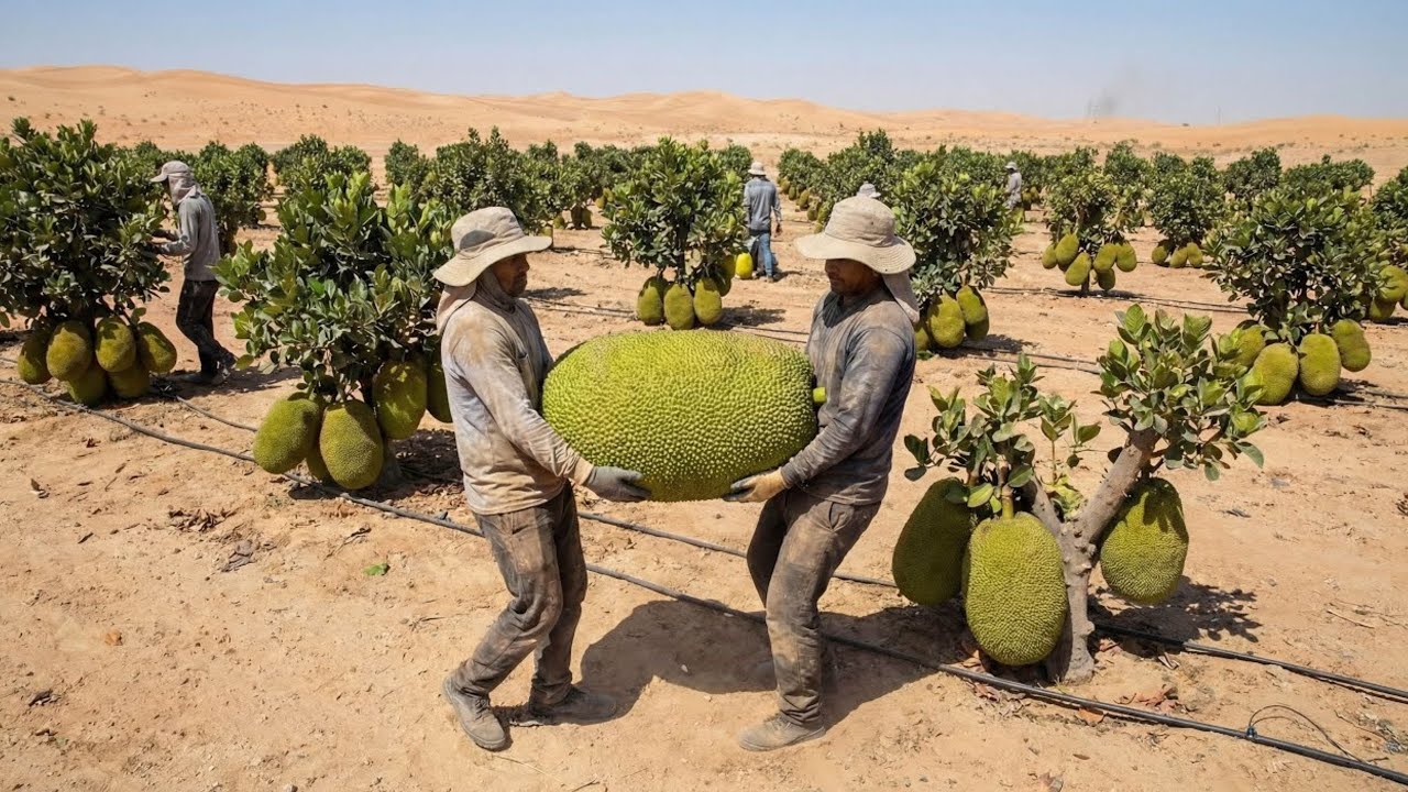 Plantaron Jackfruit en el desierto de México ¿Estarán los resultados a la altura de las expectativas
