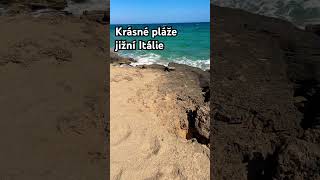 Pláže Jižní Itálie - Maruggio.#apulie #beach #camping #summer #travel