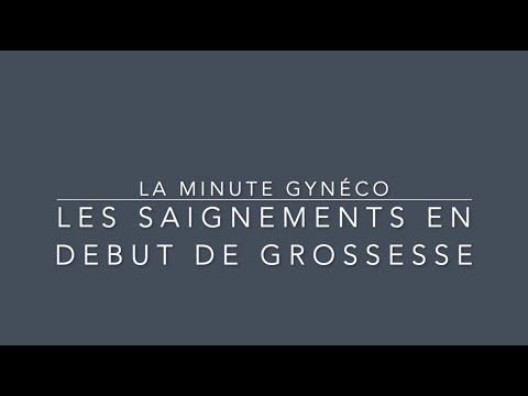 Vidéo: Différence Entre Les Saignements De Grossesse Et Les Règles