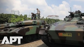 Tentara Nasional Indonesia Dilepaskan: Pertunjukan Senjata Spektakuler Menggemparkan Ibu Kota | APT