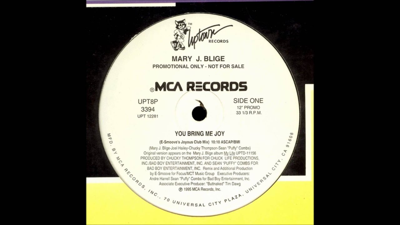 Mary J. Blige - You Bring Me Joy (E-Smoove's Joyous Club Mix Mary J. Blige - You Bring Me Joy (E-Smoove's Joyous Club Mix