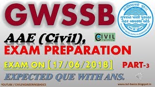 GWSSB AAE CIVIL EXPECTED MCQ || PART 3 || MCQ QUESTIONS WITH ANSWER || CIVIL ENGINEERING screenshot 4