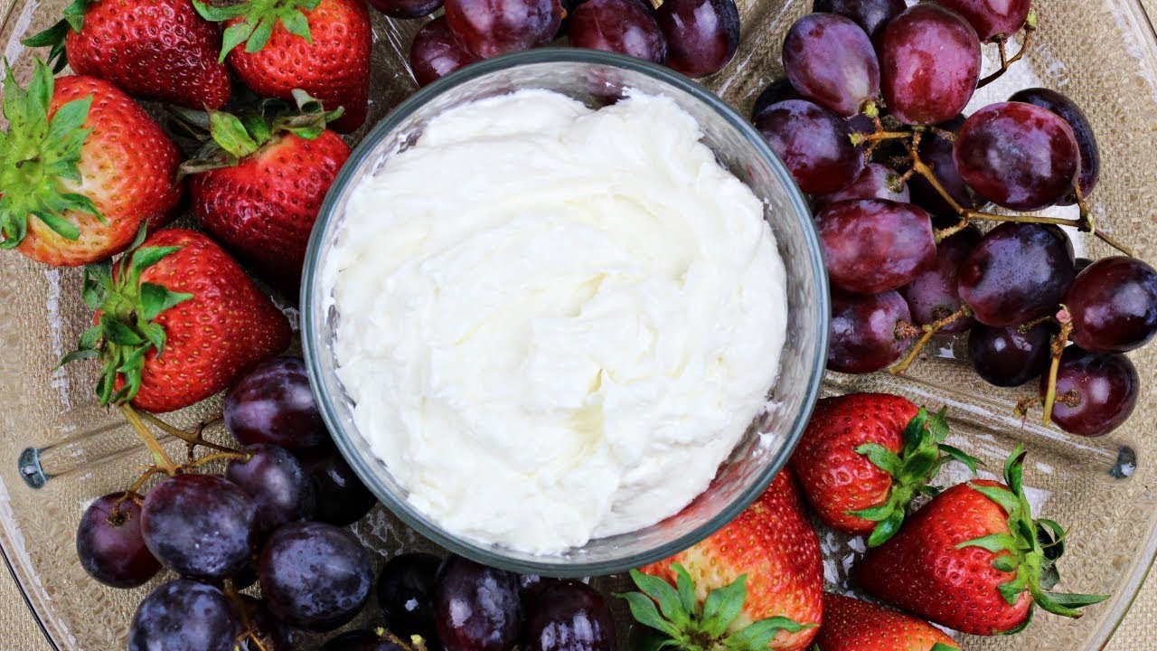 Homemade Fruit Dip Party Dip YouTube