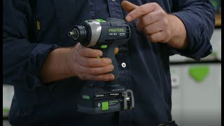 Festool QUADRIVE TPC 18/4 Cordless Percussion Drill