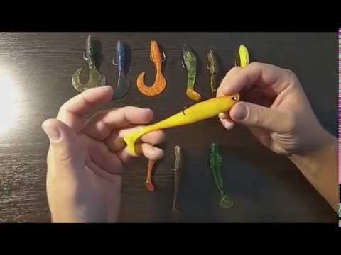 Топ 10 самых рабочих силиконовых приманок по цвету и форме.