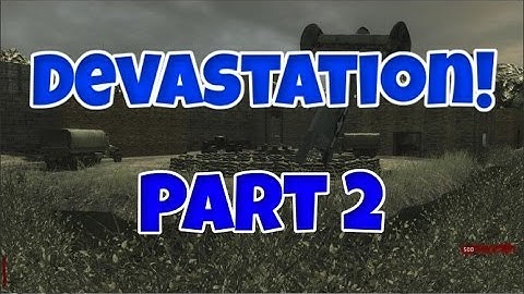 Nazi Zombie Devastation | Custom WAW Zombie Map : Part 2