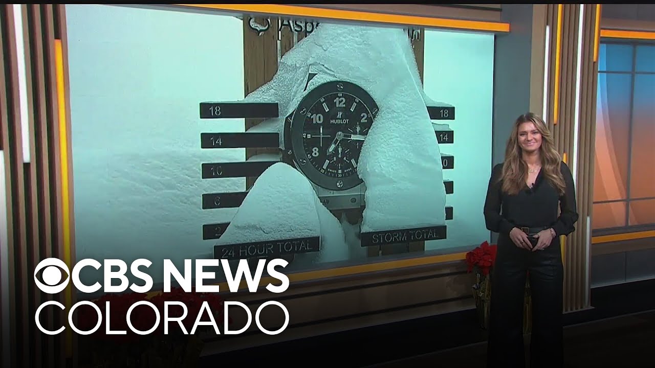 Colorado snow storm brings feet of snow to the mountains, and slushy ...