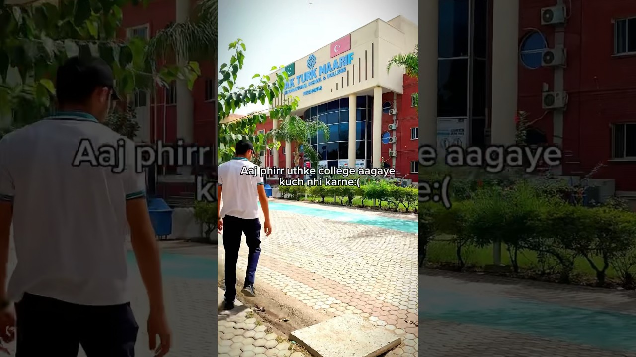 College Chronicles: Aaj phirr college aagaye, par kuch nahi karne! 😅📚 | Pak Turk Maarif