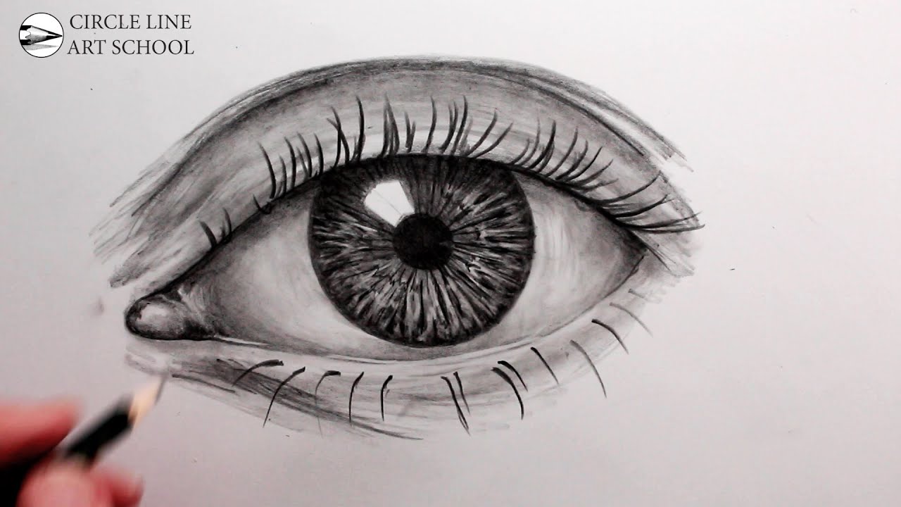 aesthetic eye drawing🐇 | Drawings, Eye drawing tutorial, Eye drawing-saigonsouth.com.vn