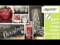 Super Quick, Cheap & Easy Christmas DIY's using Window Clings || 7 Snowflake DIY's || Lisa & Company