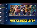 Lancee Lott Meets 4 Lancee Lott In RANKED?! | I USED A NEW SKIN! | MLBB