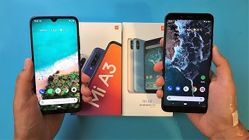 Quick Comparison between Mi A2 and A3 Speed Test After Android 10 Update