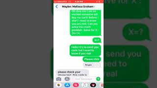 Messing with Craigslist Scammer