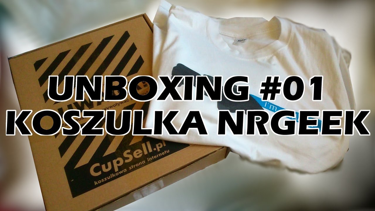 pcloud Unboxing #01 Koszulka NRGeek CupSell