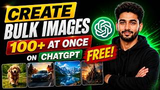 How I Created Unlimited AI Images in Bulk (One Click) | FREE AI Image Generator